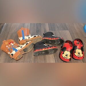 Set of 5 Toddler Boys Shoes size 9
